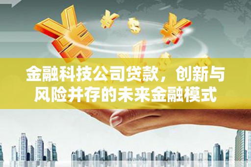 岢岚金融科技公司贷款，创新与风险并存的未来金融模式