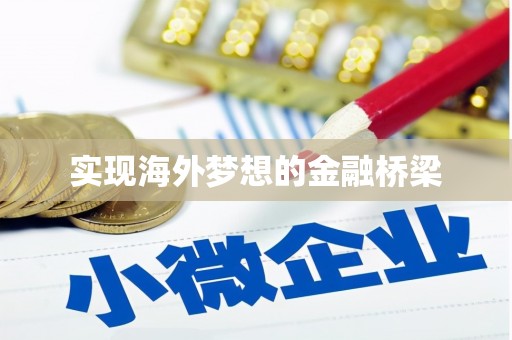 岢岚实现海外梦想的金融桥梁