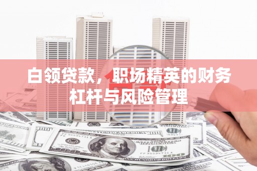 岢岚白领贷款，职场精英的财务杠杆与风险管理