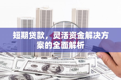 岢岚短期贷款，灵活资金解决方案的全面解析