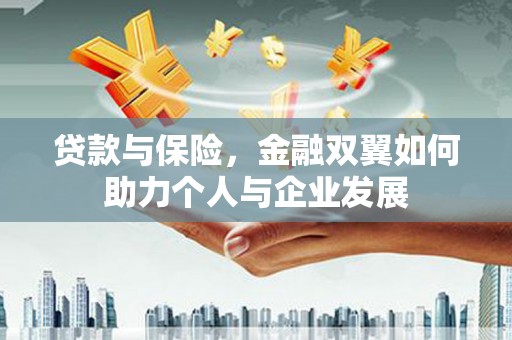 岢岚贷款与保险，金融双翼如何助力个人与企业发展