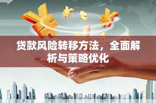 岢岚贷款风险转移方法，全面解析与策略优化