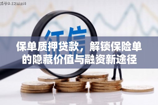 岢岚保单质押贷款，解锁保险单的隐藏价值与融资新途径