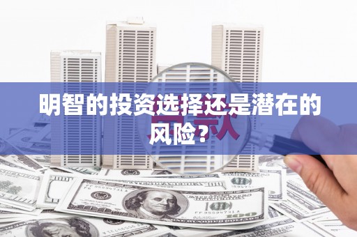 岢岚明智的投资选择还是潜在的风险？