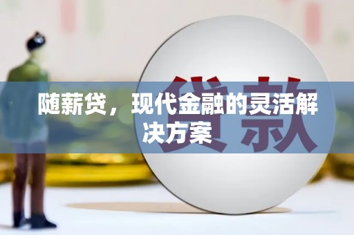 岢岚随薪贷，现代金融的灵活解决方案