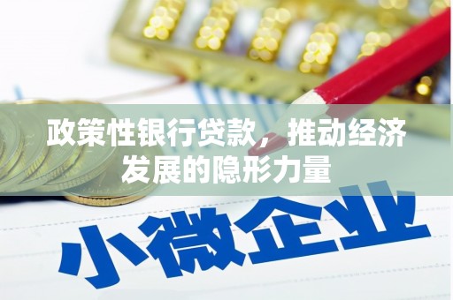 岢岚政策性银行贷款，推动经济发展的隐形力量