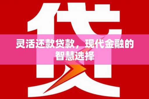 岢岚灵活还款贷款，现代金融的智慧选择