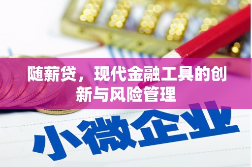 岢岚随薪贷，现代金融工具的创新与风险管理