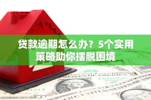 岢岚贷款逾期怎么办？5个实用策略助你摆脱困境