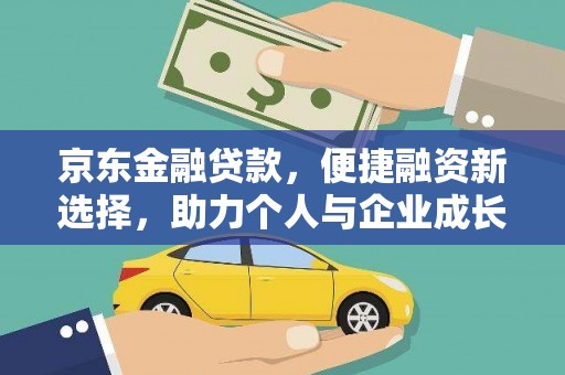 岢岚京东金融贷款，便捷融资新选择，助力个人与企业成长