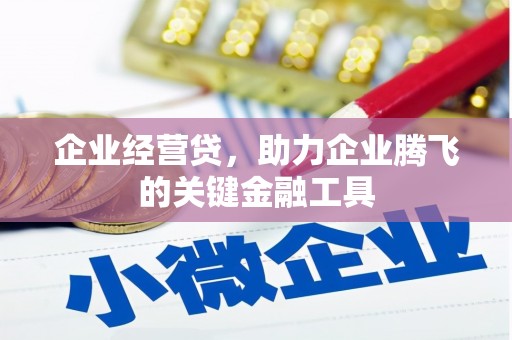 岢岚企业经营贷，助力企业腾飞的关键金融工具