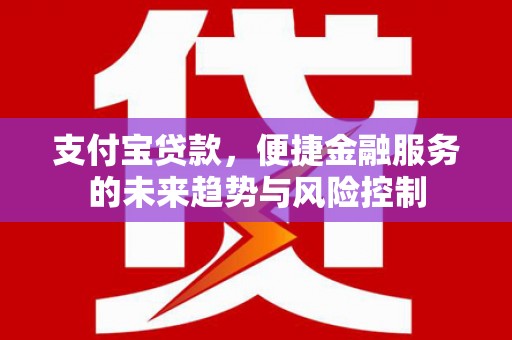 岢岚支付宝贷款，便捷金融服务的未来趋势与风险控制