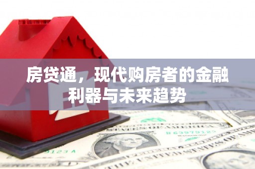 岢岚房贷通，现代购房者的金融利器与未来趋势