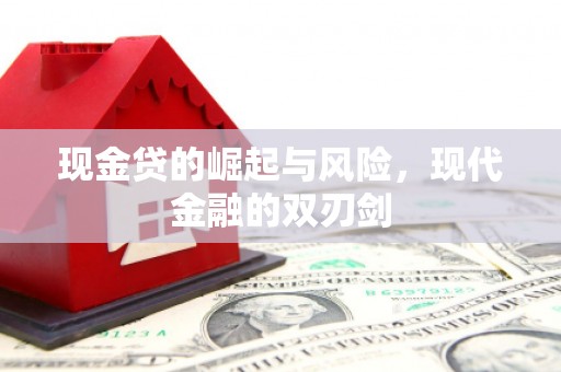 岢岚现金贷的崛起与风险，现代金融的双刃剑