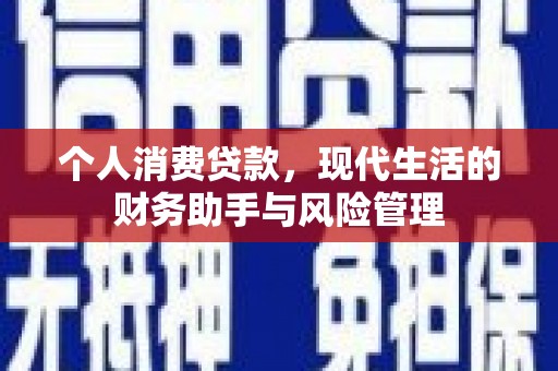 岢岚个人消费贷款，现代生活的财务助手与风险管理