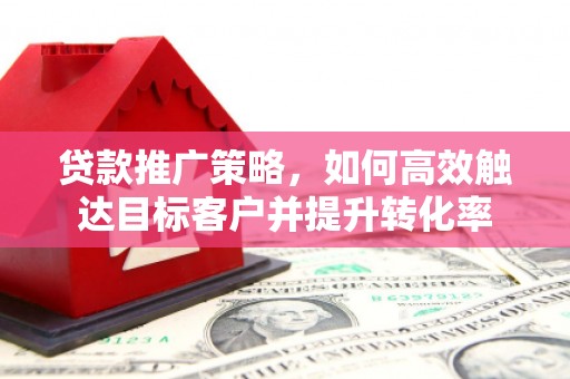 岢岚贷款推广策略，如何高效触达目标客户并提升转化率