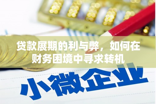 岢岚贷款展期的利与弊，如何在财务困境中寻求转机