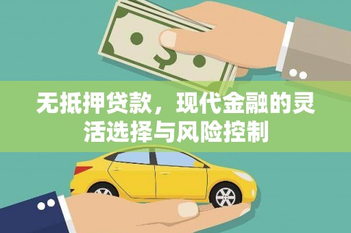岢岚无抵押贷款，现代金融的灵活选择与风险控制