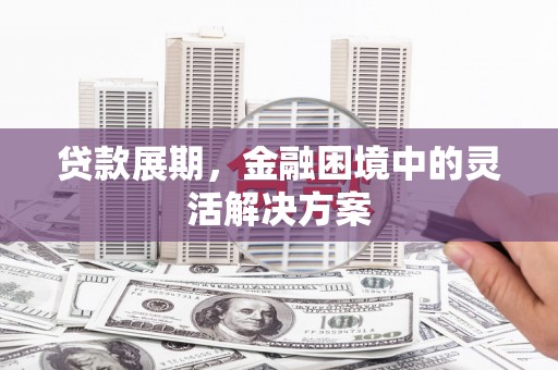 岢岚贷款展期，金融困境中的灵活解决方案