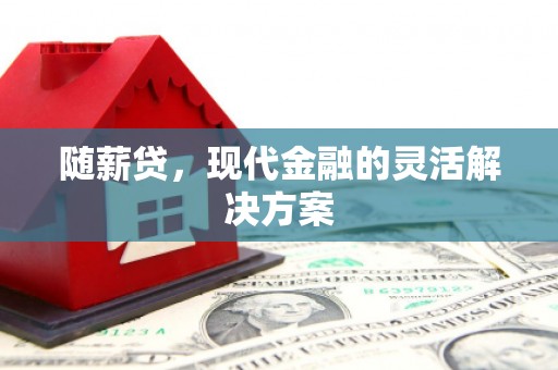 岢岚随薪贷，现代金融的灵活解决方案