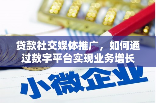 岢岚贷款社交媒体推广，如何通过数字平台实现业务增长