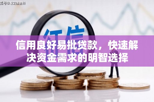 岢岚信用良好易批贷款，快速解决资金需求的明智选择