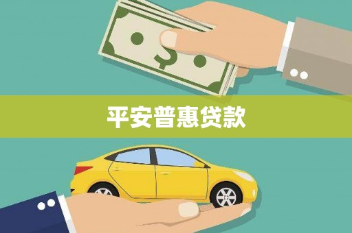 岢岚平安普惠贷款