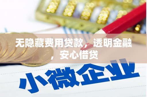 岢岚无隐藏费用贷款，透明金融，安心借贷