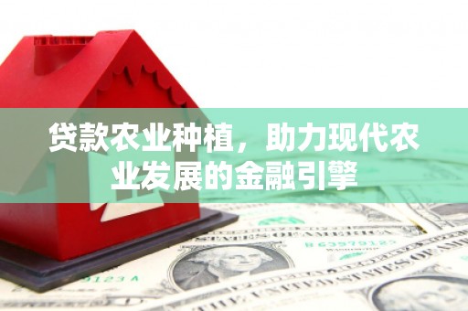 岢岚贷款农业种植，助力现代农业发展的金融引擎