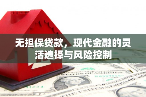 岢岚无担保贷款，现代金融的灵活选择与风险控制
