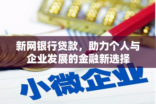 岢岚新网银行贷款，助力个人与企业发展的金融新选择