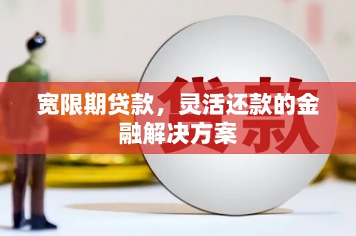 岢岚宽限期贷款，灵活还款的金融解决方案