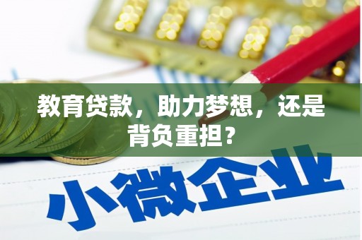 岢岚教育贷款，助力梦想，还是背负重担？