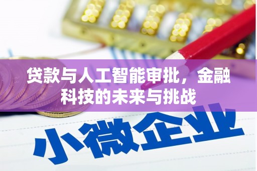 岢岚贷款与人工智能审批，金融科技的未来与挑战