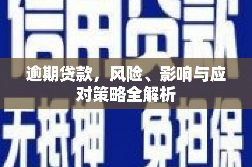 岢岚逾期贷款，风险、影响与应对策略全解析