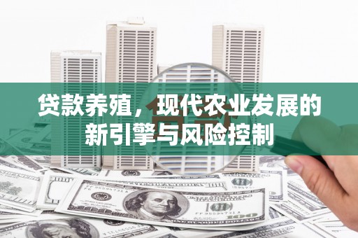 岢岚贷款养殖，现代农业发展的新引擎与风险控制