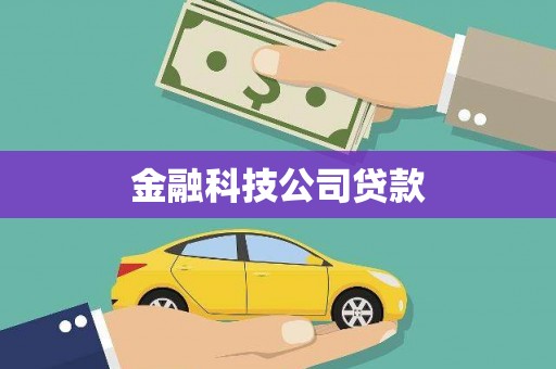 岢岚金融科技公司贷款