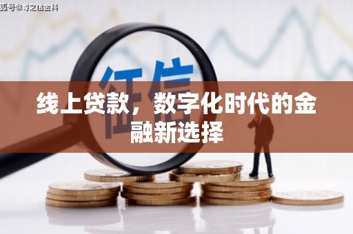 岢岚线上贷款，数字化时代的金融新选择