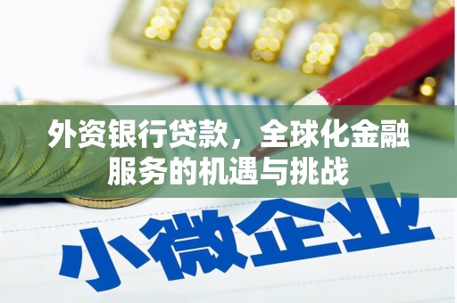 岢岚外资银行贷款，全球化金融服务的机遇与挑战