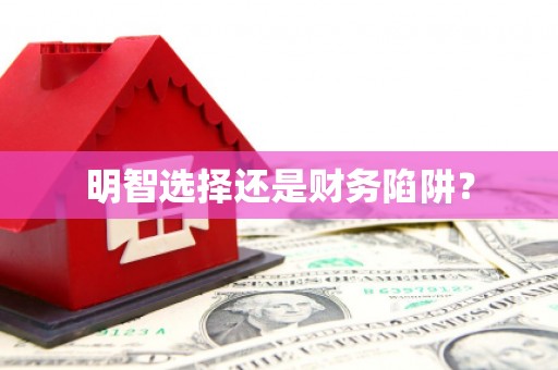 岢岚明智选择还是财务陷阱？