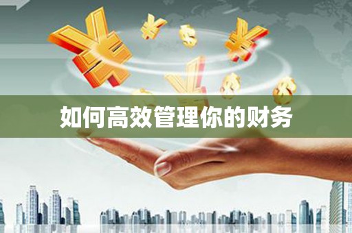 岢岚如何高效管理你的财务